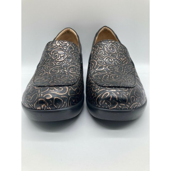 Women's Alegria Emm-548 Bronze Bouquet Clogs - Picture 1 of 8